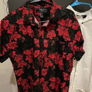 Floral rose shirt